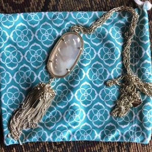 Kendra Scott Rayne Necklace in Ivory Pearl